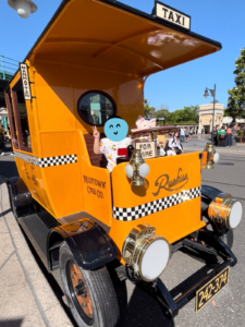 ディズニーシー 家族旅行の様子