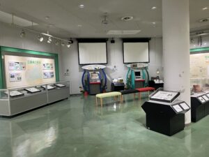 広島市森林公園こんちゅう館の展示室