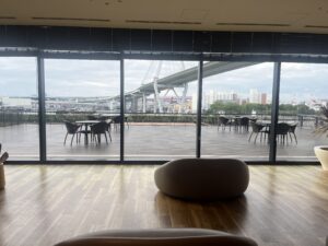 リーベルホテル大阪のスパからの景色