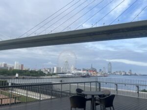 リーベルホテル大阪からの景色