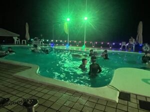 香川・ハイパーリゾートヴィラ塩江のナイトプール