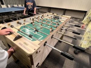 香川・ハイパーリゾートヴィラ塩江のテーブルサッカー
