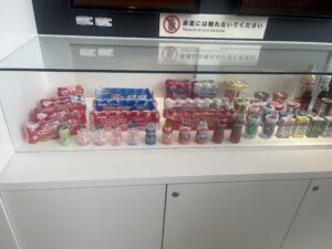 岡山和気ヤクルト工場の展示品